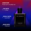 Djokr Signature Perfume For Men- XXF1092 - Image 3