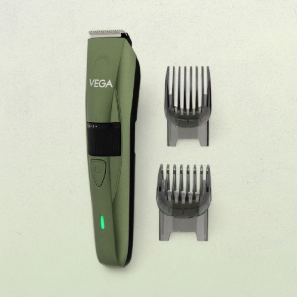 Vega Power Series P-1 Beard Trimmer For Men With 160 Mins Runtime & 40 Length (Green)- ZHC1005