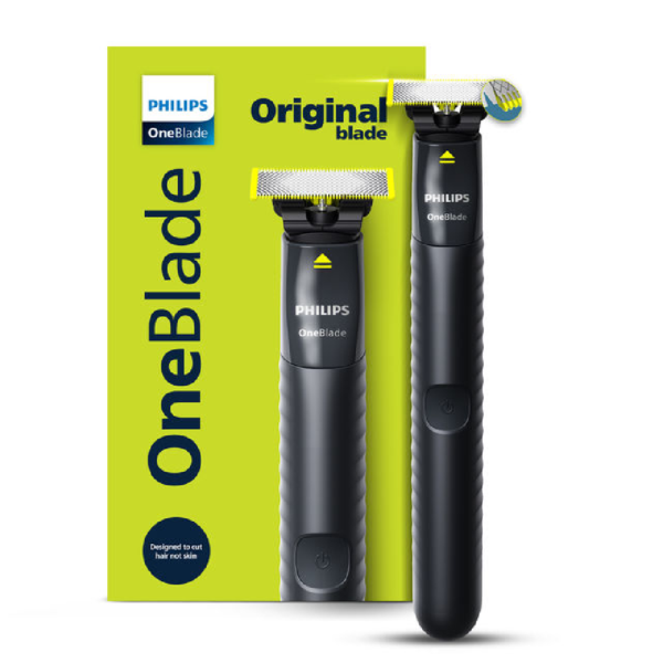 Philips New OneBlade Hybrid Razor| Shave, Trim & Style|No Nicks & Cuts, Dual sided blade QP1424/10- ZHC1007