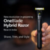 Philips New OneBlade Hybrid Razor| Shave, Trim & Style|No Nicks & Cuts, Dual sided blade QP1424/10- ZHC1007 - Image 5