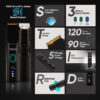 Vega Smartone Series S1 Vhth-30 Fully Waterproof Trimmer 120 Min Runtime 40 Length Settings (Black)- ZHC1009 - Image 2