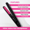 Vega Vhsh 18 Hair Straightener- ZHC1013 - Image 6