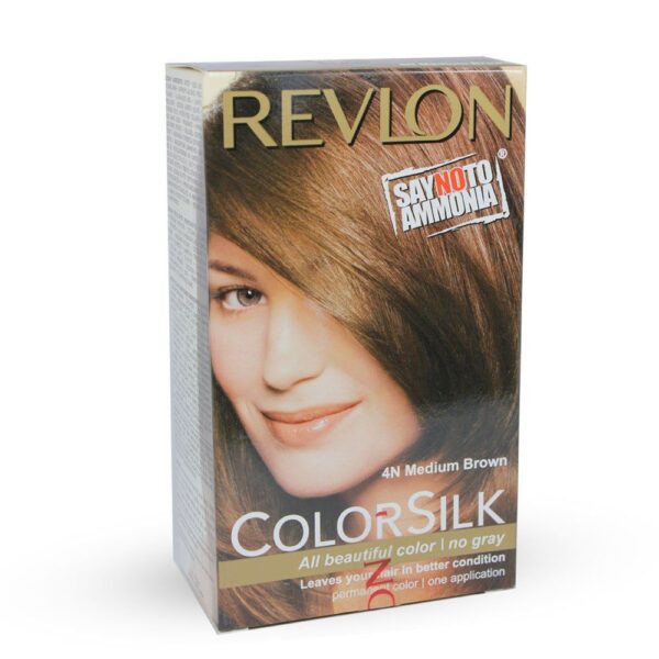 Revlon Colorsilk Hair Color with Keratin - Medium Brown- YSX1058