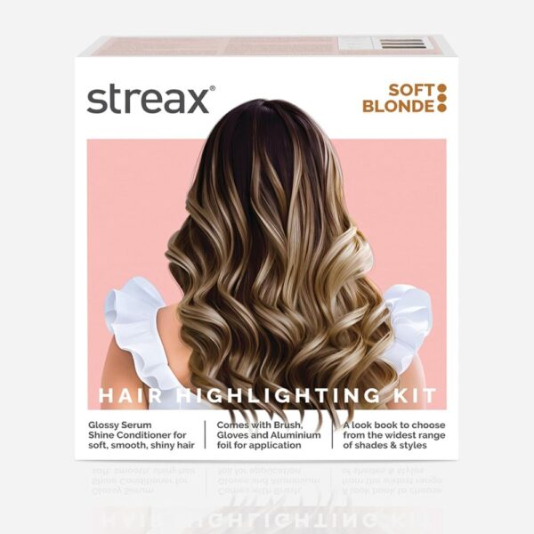 Streax Hair Colour Highlighting Kit Soft Blonde For Women- YSX1065