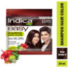 Indica Easy Do-It-Yourself Dark Brown Hair Color with 5 Herbal Extracts and 100% Ammonia Free Long Lasting Formula- YSX1070 - Image 2