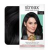 Streax Crème Permanent Hair Colour - 1 Natural Black Hair Colour, 100% Grey coverage, Ammonia Free- YSX1072 - Image 6