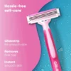 Gillette Venus Simply Hair Removal Razor for Women, 4 simply & 1 skin love (Pack of 5)- ZYP1016 - Image 3