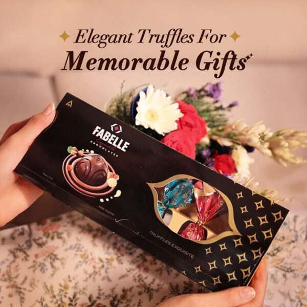 Fabelle Handcrafted Chocolate Truffles Inspired by Classic Desserts, Assorted Luxury Chocolates Gift Pack- EYT1047 - Image 5