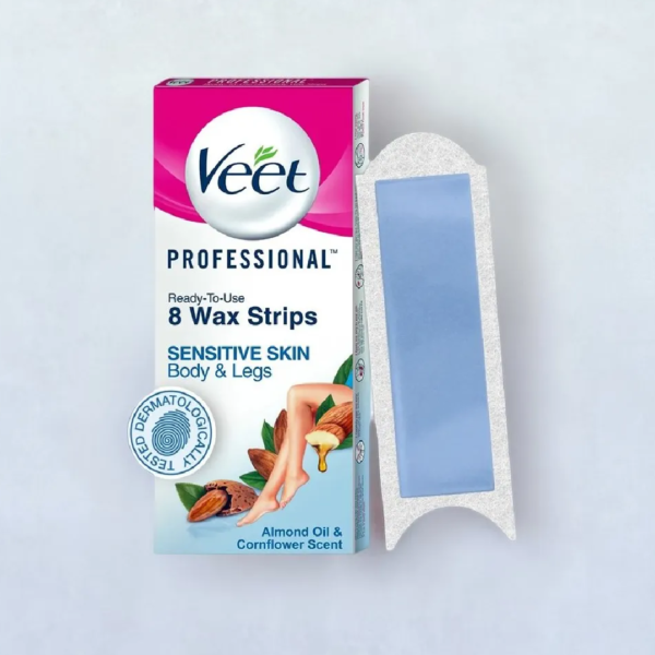 Veet Hair Removal Wax Strips - Sensitive Skin- ZYP1002