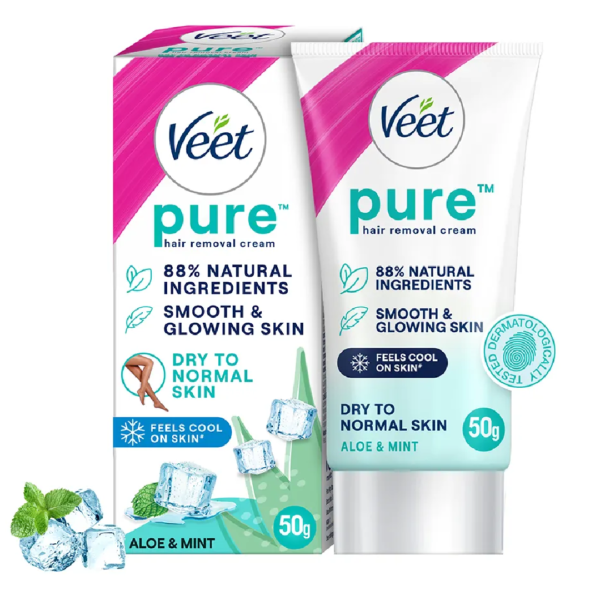 Veet Pure Hair Removal Cream - Dry Skin- ZYP1007