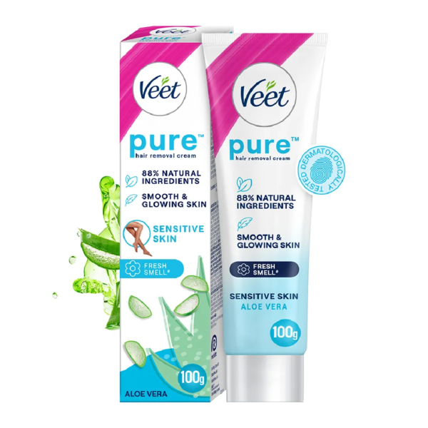 Veet Pure Hair Removal Cream - Sensitive Skin- ZYP1010