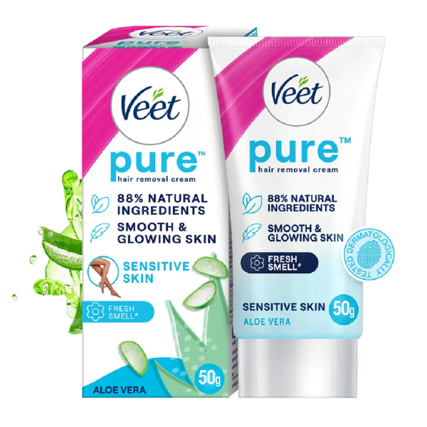 Veet Pure Hair Removal Cream - Sensitive Skin- ZYP1020