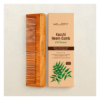 Kloy Kacchi Neem Comb Treated With Neem Oil, Bhringraj For Men & Women (Dual Tooth)- ESF1006 - Image 2