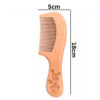 Wooden Hair Comb C- ESF1007 - Image 3