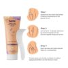 Sanfe Hair Removal Cream with Aloe Vera & Coconut Extracts Bikini Line Hair Removal- PHQ1002 - Image 4