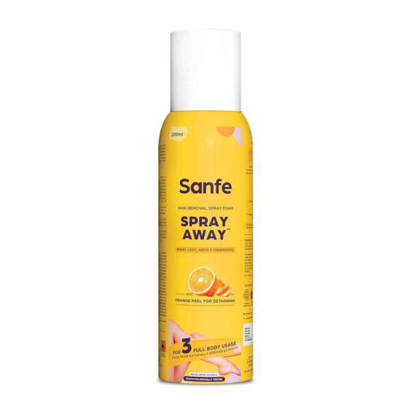 Sanfe Spray Away Hair Removal Spray 3 Full Body Usage- PHQ1004