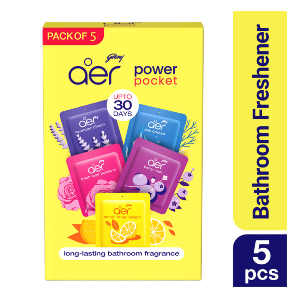 Godrej Aer Power Pocket Bathroom Freshener- VYE1001