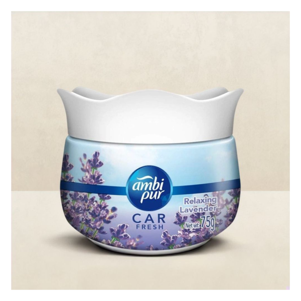 Ambi Pur Car Freshener Gel - Relaxing Lavender- VYE1009