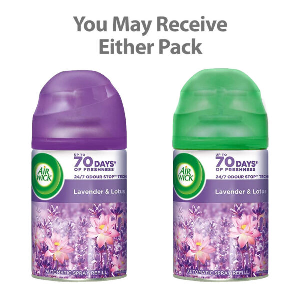 Airwick Automatic Air Freshener & Room Freshener Refill - Lavender & Lotus- VYE1010 - Image 3