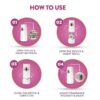 Airwick Automatic Air Freshener & Room Freshener Kit - Summer Delight- VYE1014 - Image 4