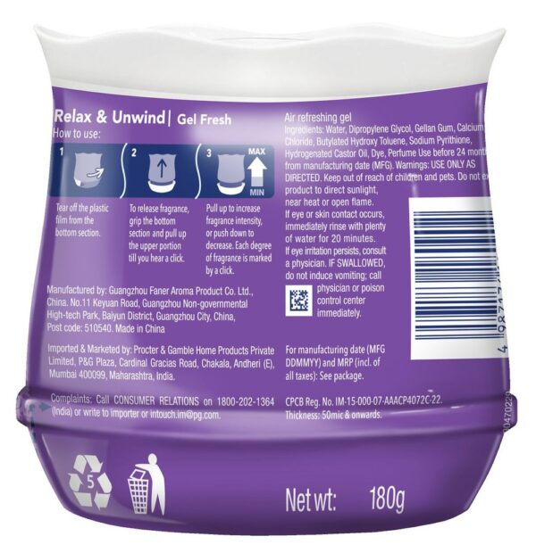 Ambi Pur Room Fresh Gel Lavender- VYE1016 - Image 5
