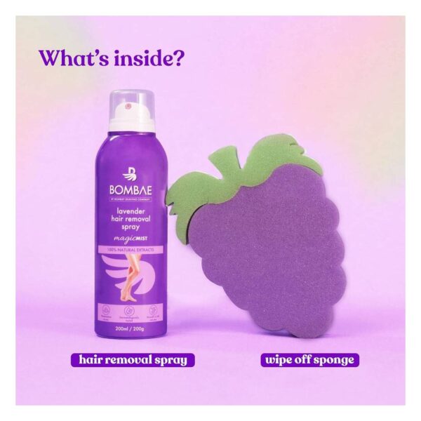 Bombae Lavender Hair Removal Spray- PHQ1016