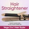 Vega Vhscc 01 Hair Straightener - 3 in 1 Hair Styler- ZHC1017 - Image 3