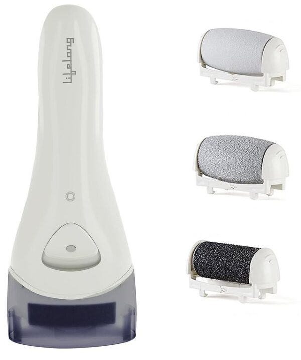 Lifelong LLPCW04 Rechargeable Callus Remover - 3 Changeable Roller Heads- ZHC1018 - Image 4