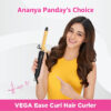 Vega Ease Curl 45 W Hair Curler - Ceramic Coated Barrel- ZHC1019 - Image 4