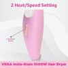 Vega Insta Glam 1000 W Corded Hair Dryer - Low and High Settings | Automatic Overheat Protection- ZHC1021 - Image 5