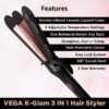 Vega K Glam VHSCC 04 Hair Styler - 3 in 1 Hair Styler- ZHC1027 - Image 3