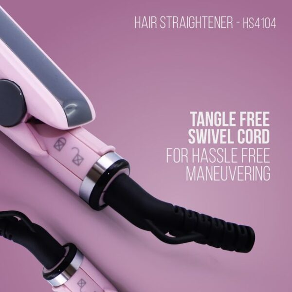 Havells HS4104 Ceramic Plates Fast Heat up Hair Straightener,- ZHC1030 - Image 3