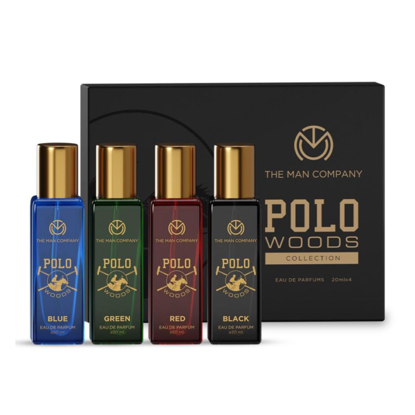 The Man Company Perfume Gift Set For Men Polo Woods Collection |Long-Lasting Fragrance- LYF1022