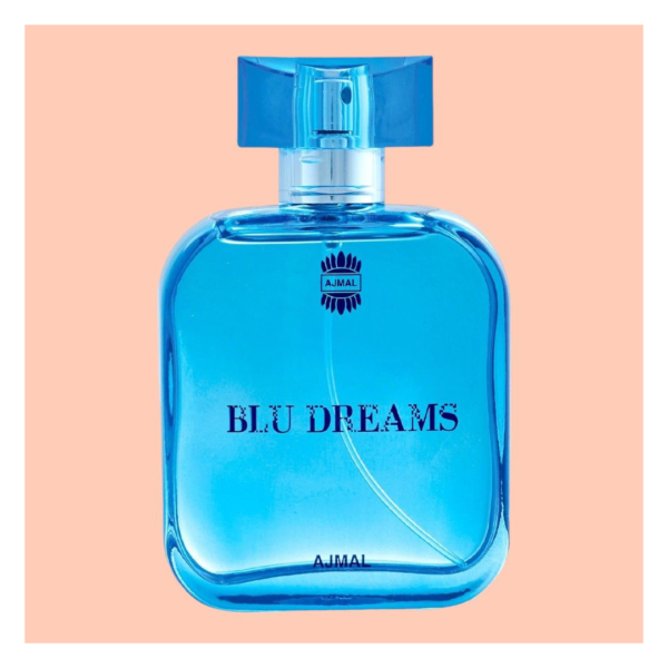 Ajmal Blu Dreams Edp Long Lasting Scent Spray Fougere Perfume Gift For Men- LYF1023