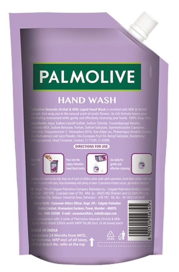 Palmolive Hand Wash Orchid & Milk- XBG1004 - Image 3