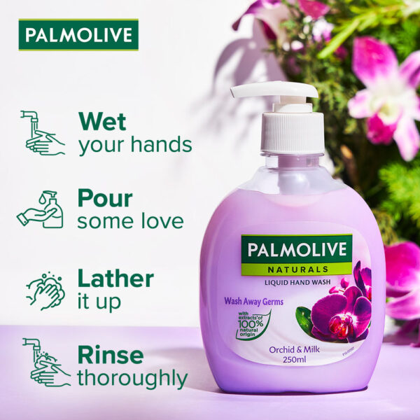 Palmolive Hand Wash Orchid & Milk- XBG1004 - Image 4