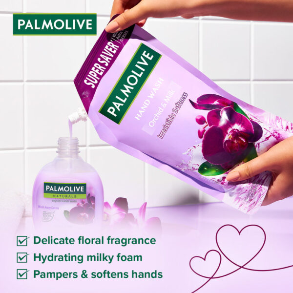 Palmolive Hand Wash Orchid & Milk- XBG1004 - Image 6