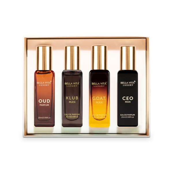 Bella Vita Organic Luxury Perfumes Gift Set For Men- LYF1028