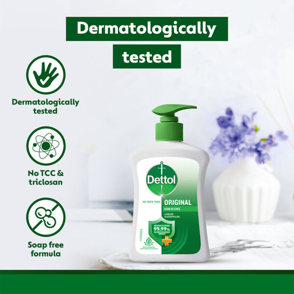 Dettol Original Hand Wash - Germ Protection Pump Handwash- XBG1011 - Image 4