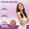 Sanfe Silicone Scar Sheet | Prevent new & treat old scars | Reduces redness, reusable | 2 sheets- SUX1007 - Image 4