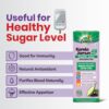 Zandu Karela Jamun and 3 Herbs Juice Ayurvedic Juice for Diabetes Control with No Added Sugar- SUX1009 - Image 6