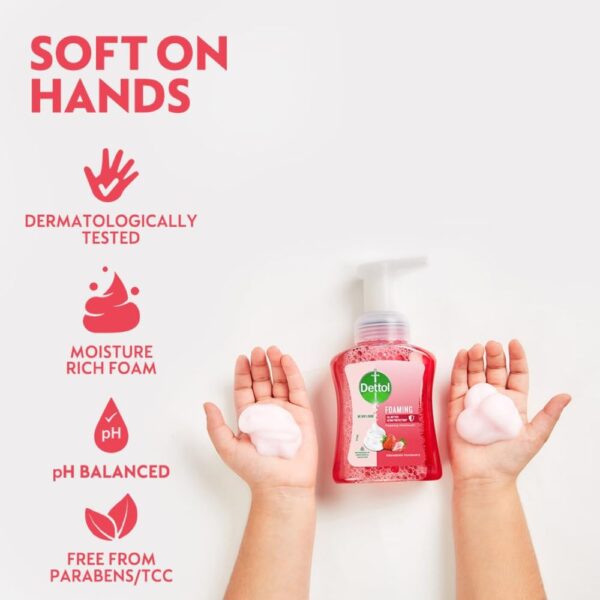 Dettol Strawberry Foaming Handwash Pump- XBG1014 - Image 5