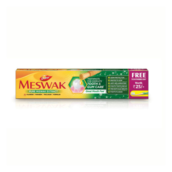 Dabur Meswak Complete Tooth And Gum Care Toothpaste With Pure Miswak Extract- SUX1019