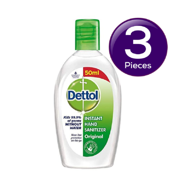 Dettol Original Germ Protection Alcohol Based Hand Sanitizer 50 ml Combo- XBG1022