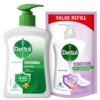 Dettol Original Hand Wash - Germ Protection Pump With Free Handwash Refill- XBG1023 - Image 2