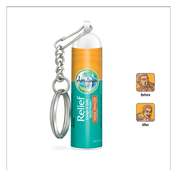 Amrutajan Relief Nasal Inhaler- AQG1016