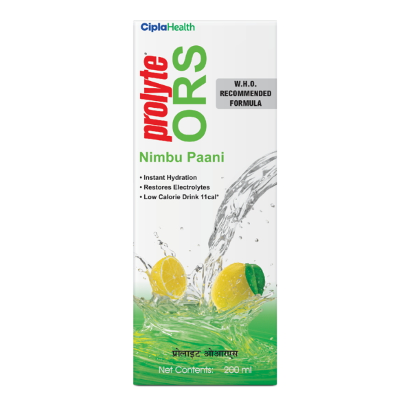 Cipla Prolyte ORS Nimbu Paani- ZQV1006