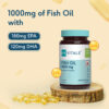 hk vitals Fish Oil Capsules For Men And Women (1000 Mg ) 60 Omega 3 Fish Oil Capsules- ZQV1011 - Image 4