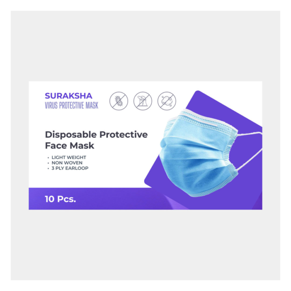 Suraksha Disposable Protective Face Mask- RFY1004