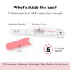 Plush Preg-Oh! Midstream Pregnancy Test Kit Rapid One Step Home Test 99% Accuracy- VGR1001 - Image 5